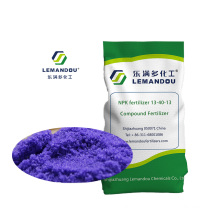 Fertilizante NPK de bajo precio 13-40-13+TE color púrpura